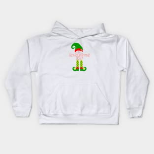 The Audacious Elf Family Matching Christmas 2020 Gift  Kids Hoodie